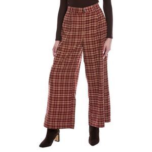 Color Block Womens  Pant, Brown